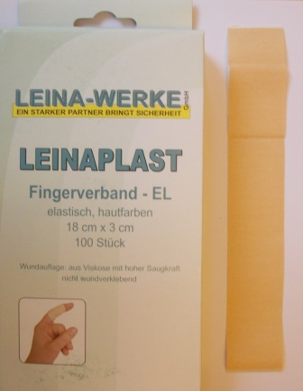 Fingerpflaster, 18 x 3 cm, elastisch, 100 Stück