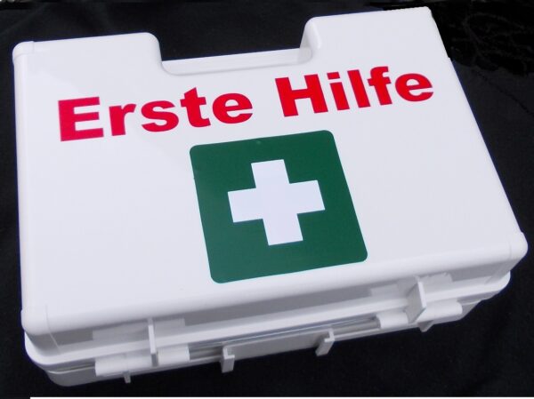 Erste-Hilfe-Koffer "Gastro" Größe 3 weiss Typ 1 - Sterilteile Ablaufdatum 12/2035