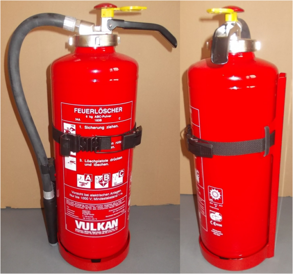 KFZ-Feuerlöscherhalter 160 mm Ø