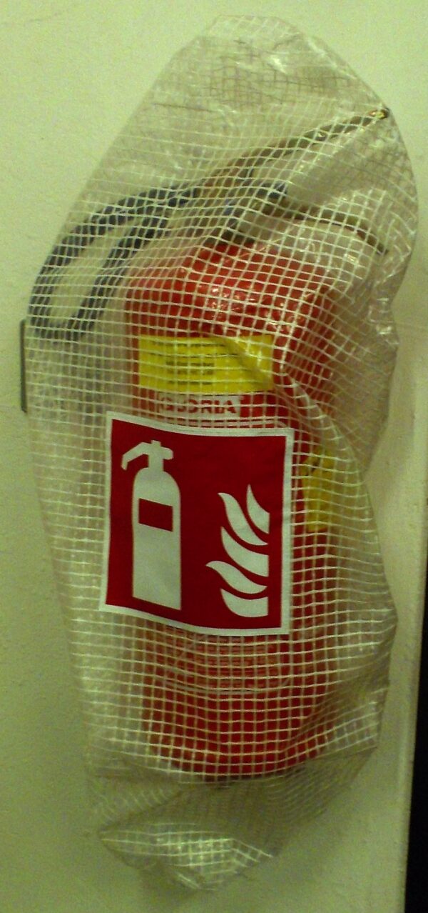 Gitterschutzhaube für Feuerlöscher 9/12 kg