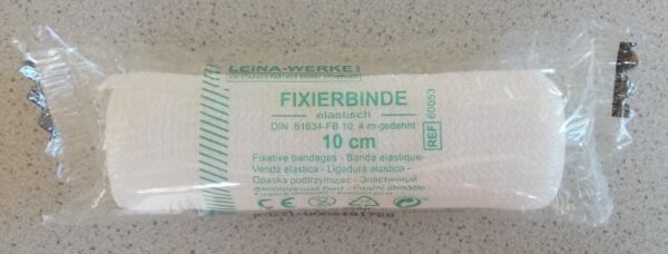 Fixierbinde elastisch, 10 cm x 4 m