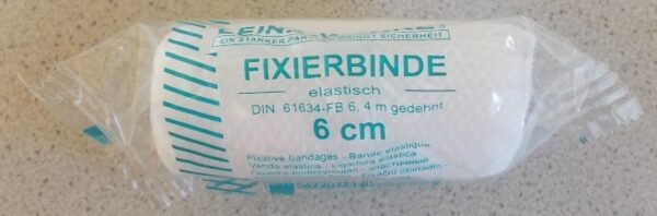 Fixierbinde elastisch, 6 cm x 4 m