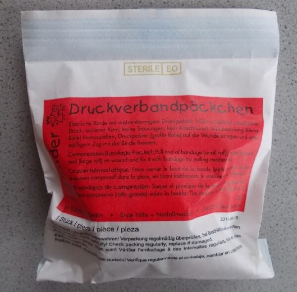 Spezial-Kinder Druckverbandpäckchen
