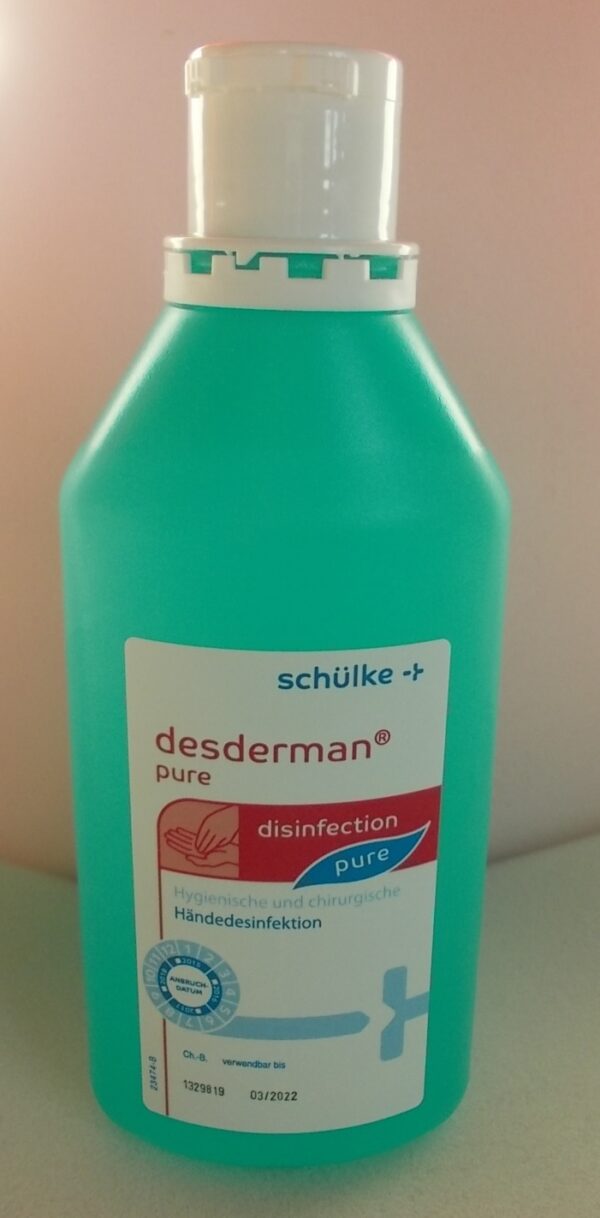 Händedesinfektion Flasche 1000ml für Wandspender
