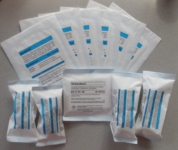 Sterilteile Set für Typ 1 - Ablaufdatum Sterilteile 2045