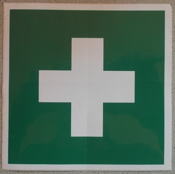 Erste Hilfe, klein, Folie