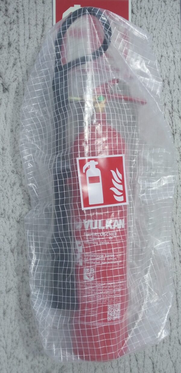 Gitterschutzhaube für CO2 Feuerlöscher