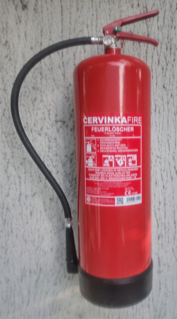 Pulverfeuerlöscher 12 kg