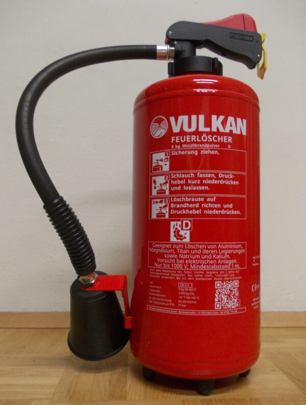Metallbrand-Pulverfeuerlöscher 9 kg