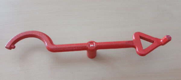 Hydrantenschlüssel rot