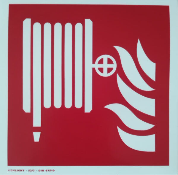 Hinweisschild Wandhydrant