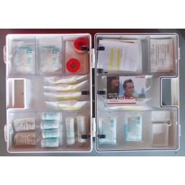 Erste Hilfe Koffer Gr. 3 weiß Typ 1 - Sterilteile Ablaufdatum 2044