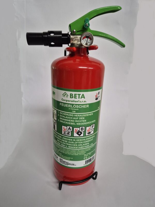 Fettbrand-Feuerlöscher BETA BF2 2 Liter
